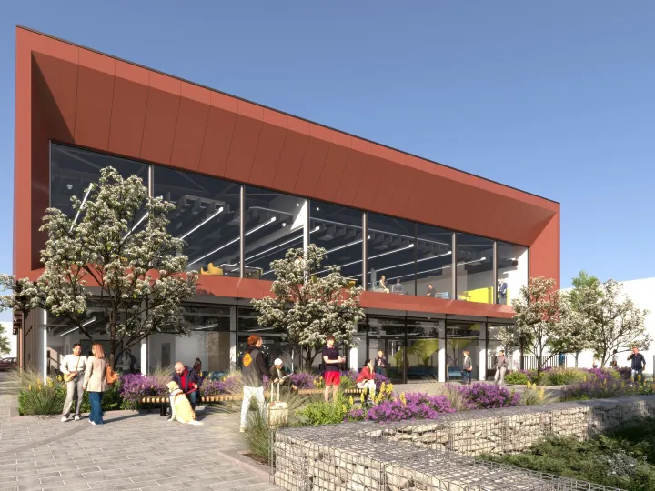 Cheshire Archives Crewe Artist Impression