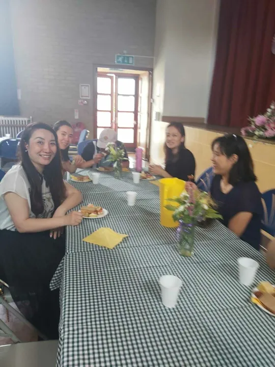 Friends from the Guildford Holy Word Church