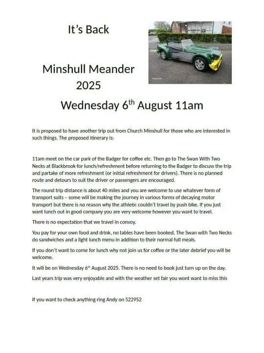Minshull Meander 2025
