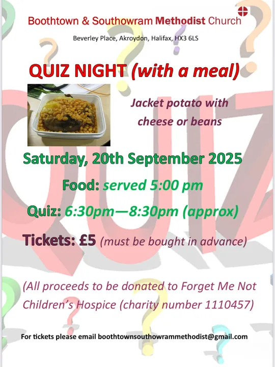 Quiz Night Sept 2025