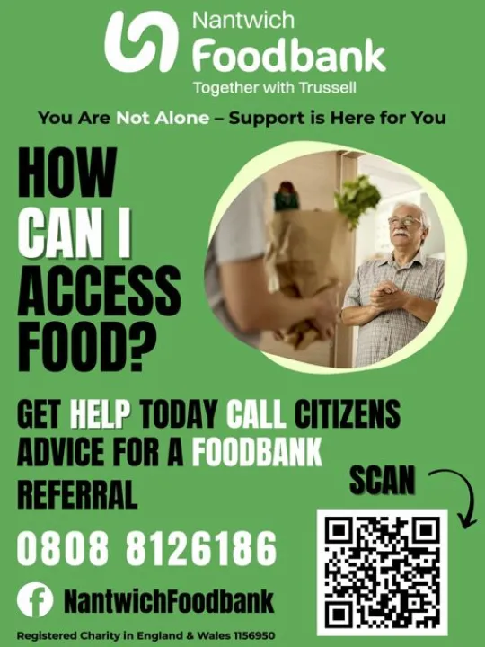 Nantwich Foodbank Poster