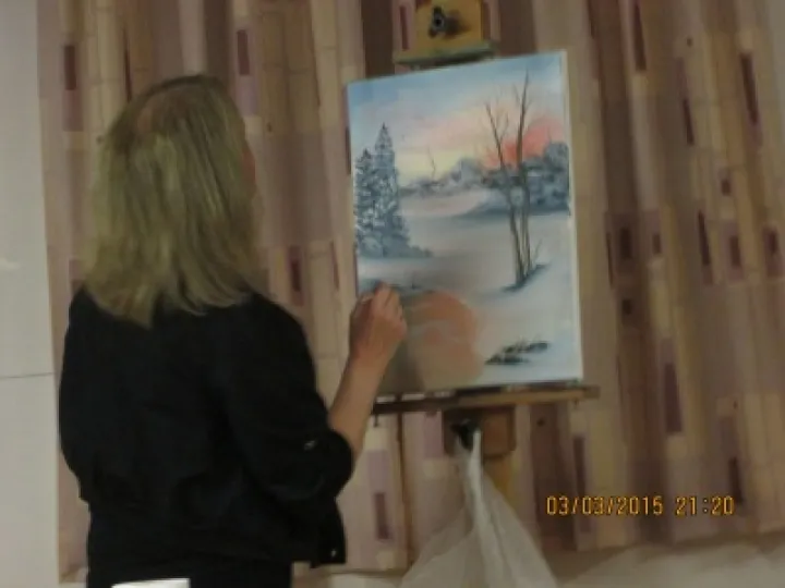 Starting the snowscene