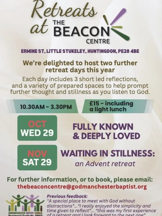 Retreat Days At The Beacon Centre
