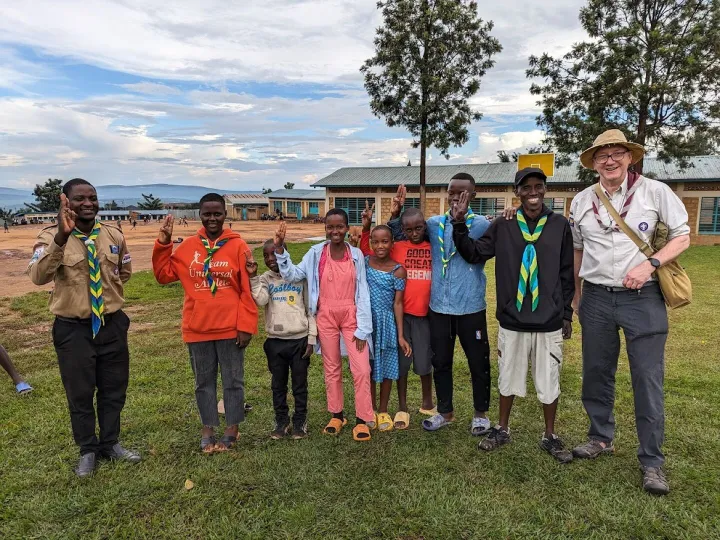 Saglier Dynamique scoutgroup, Gahanga