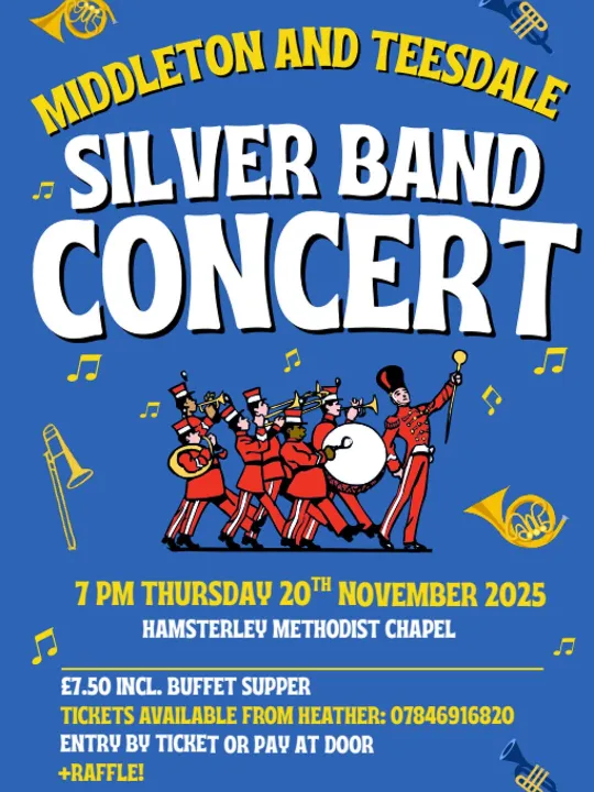 Hamsterley Silver Band Concert 20.11.2025