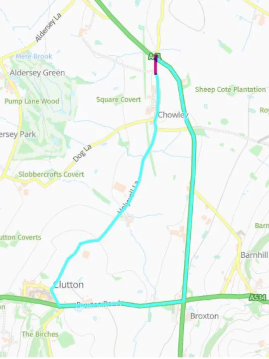 Chowley Oak Lane Chowley Tro21477-2