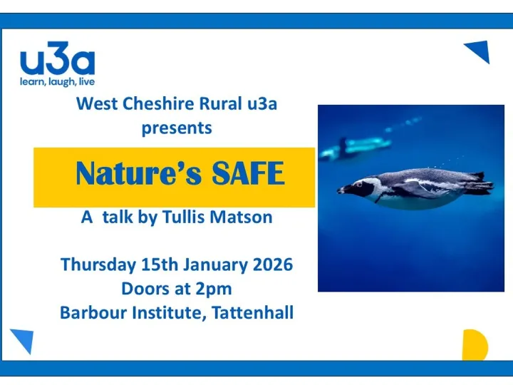 u3a Meeting 15th January