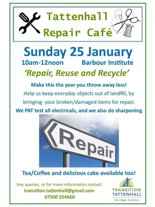 Tattenhall Repair Cafe