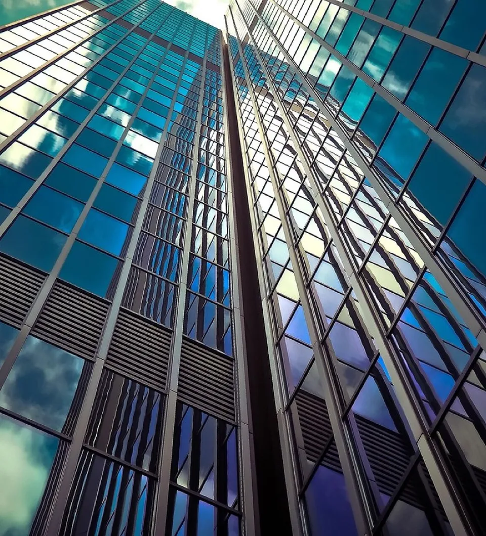 Architecture, skyscraper, glass facades, modern