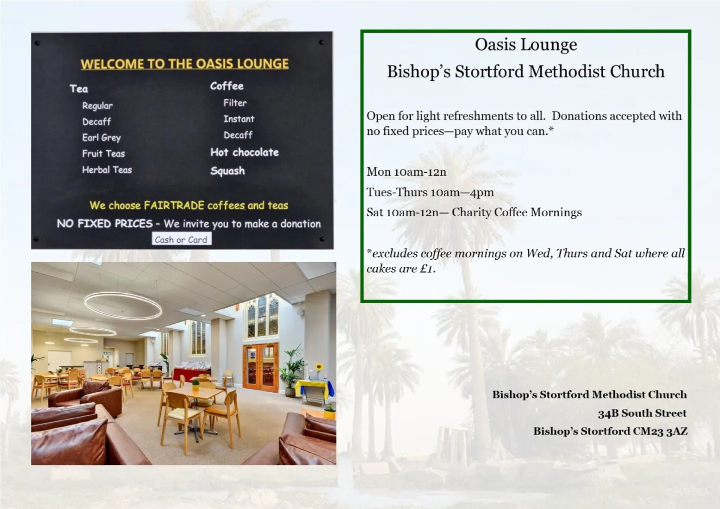 Oasis Lounge Open