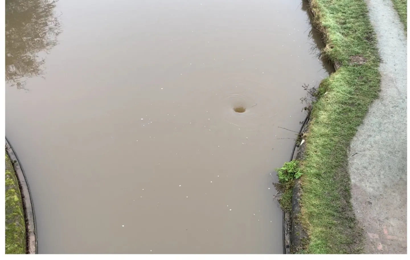hole from above