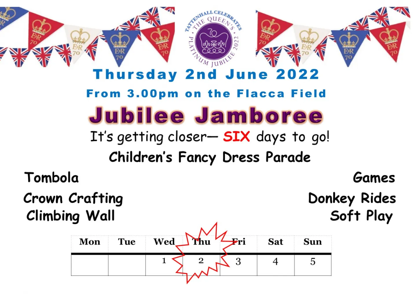 Jubilee Countdown 6