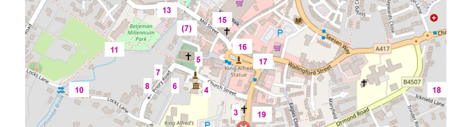Heritage Trail Walking Map