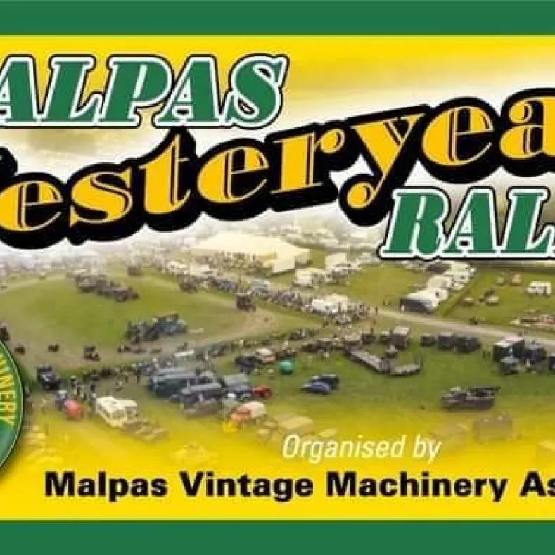 Malpas Yesteryear Rally heading