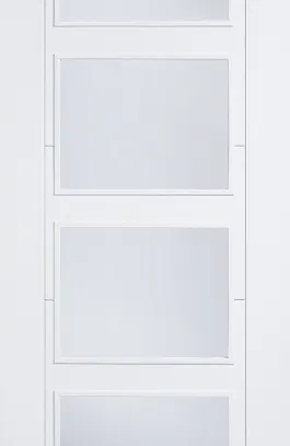 White Vancouver Glazed 4L Clear