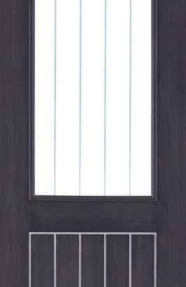 Dark Grey Laminated Mexicano Glazed