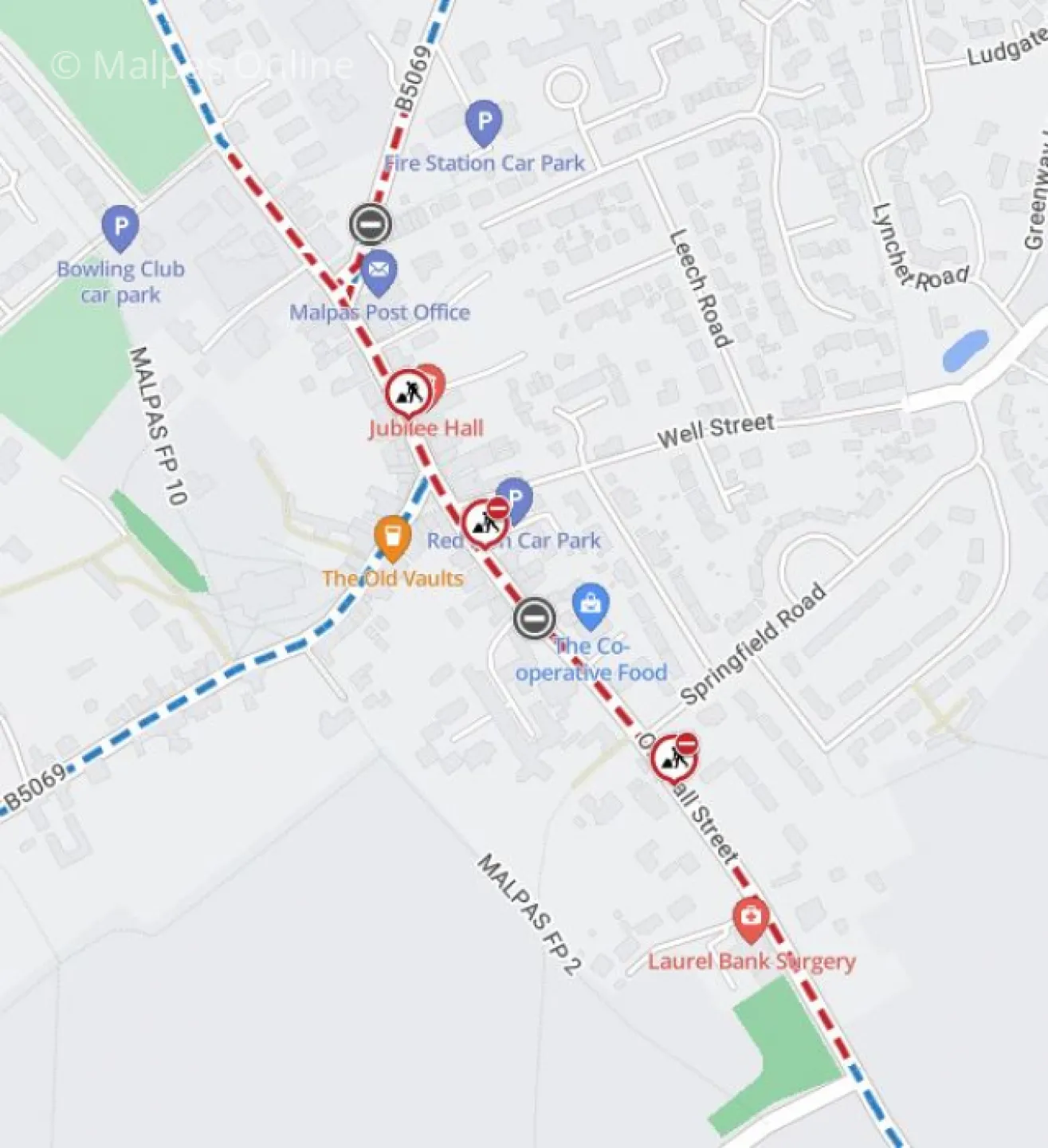 Malpas Centre closures