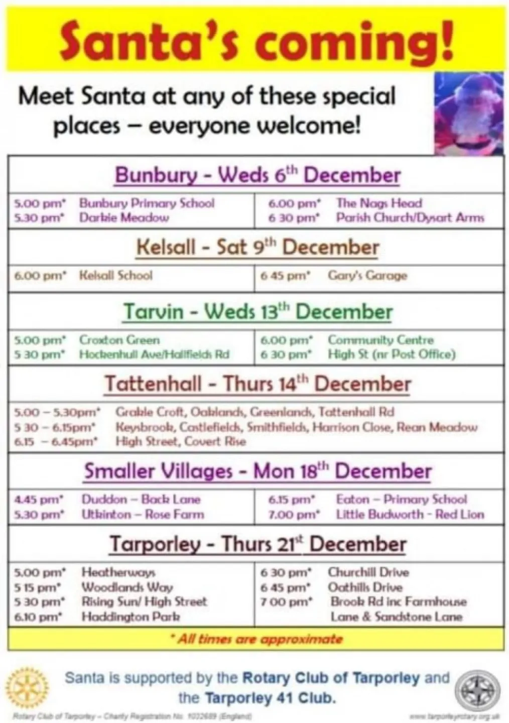 Santa's Coming