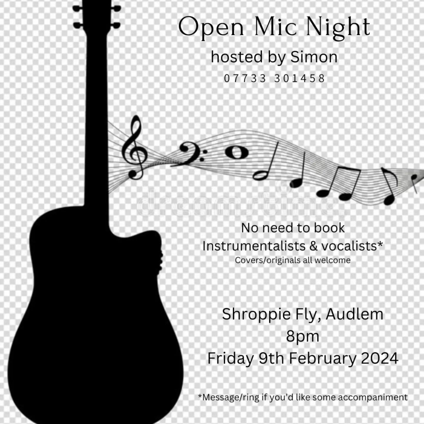 Open Mic at the Shroppie