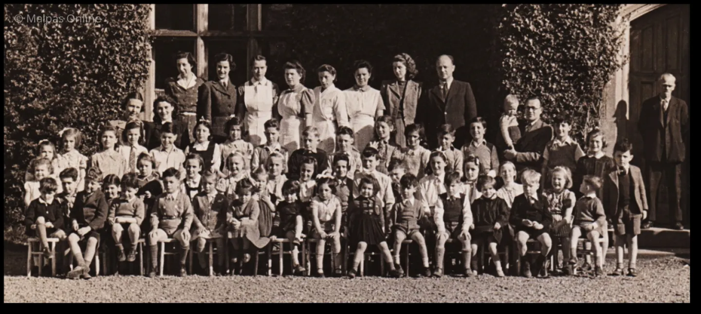 Czech Children at Maesfen Hall