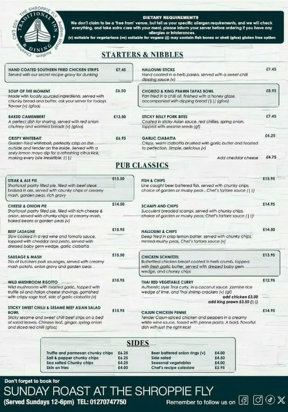 shroppie menu 1