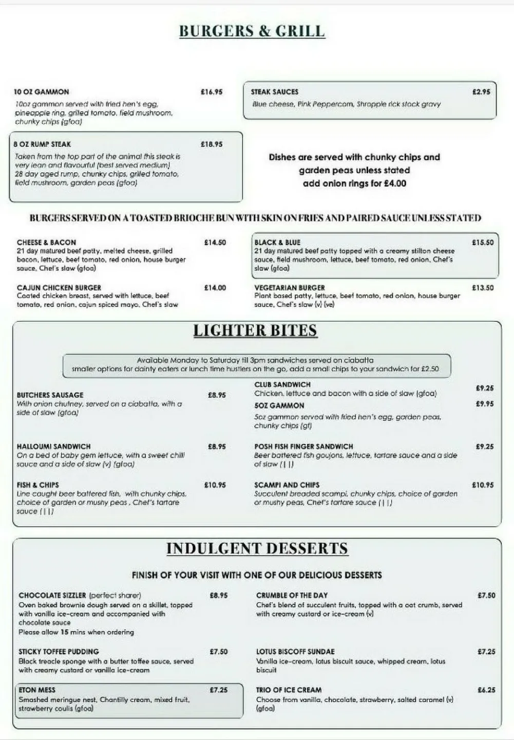 s menu 2