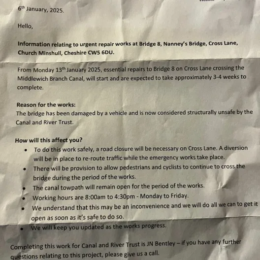 Roadclosure2025nannysbridge