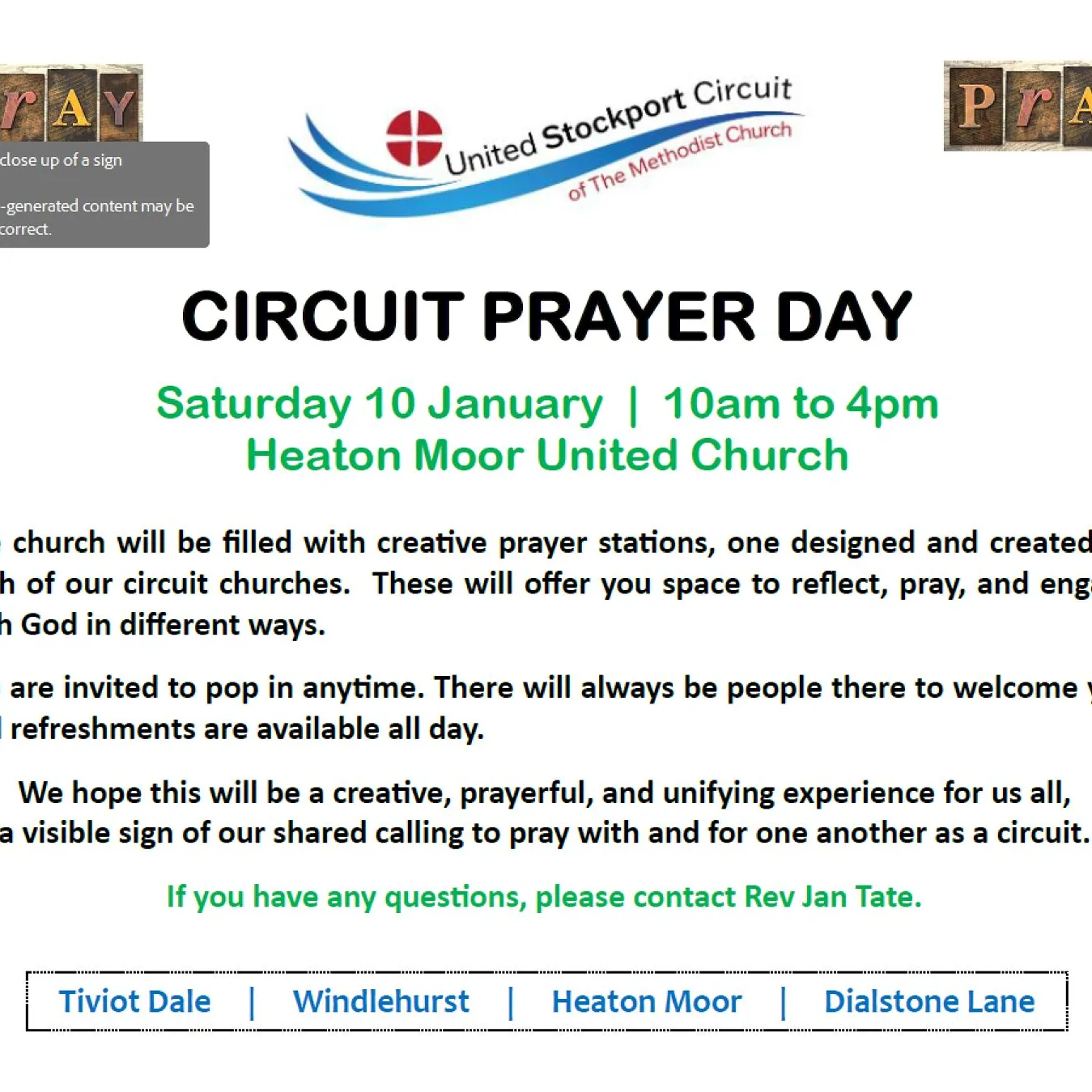 Circuit Prayer Day