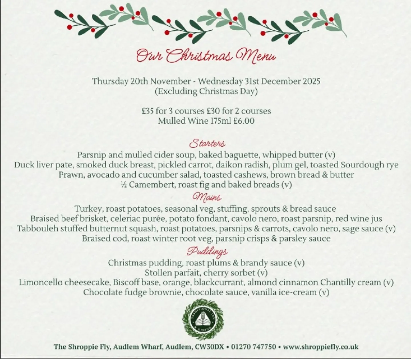 Shroppie Xmas 2