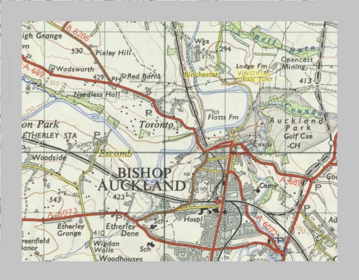 Escomb map