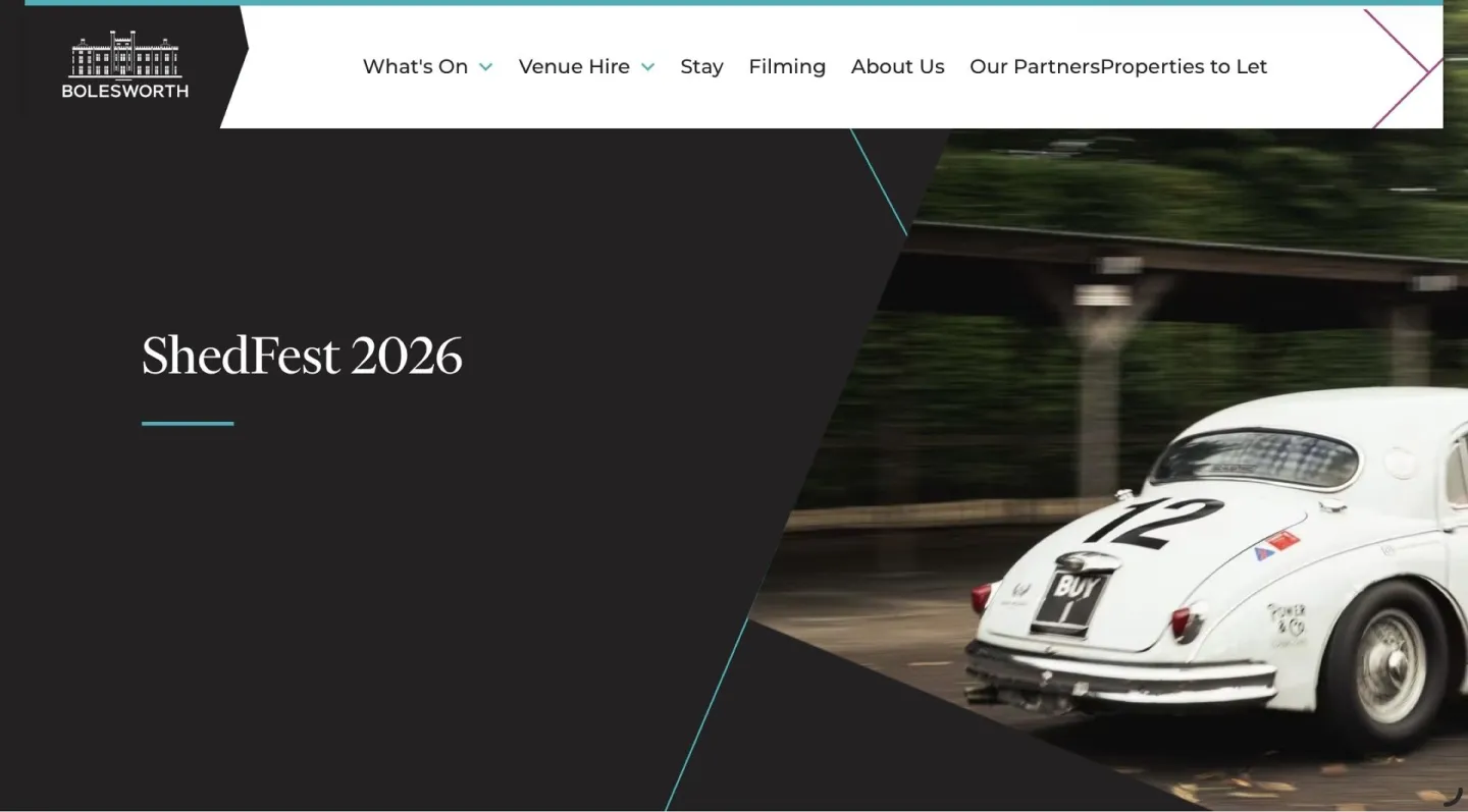 Bolesworth &ndash; Shedfest