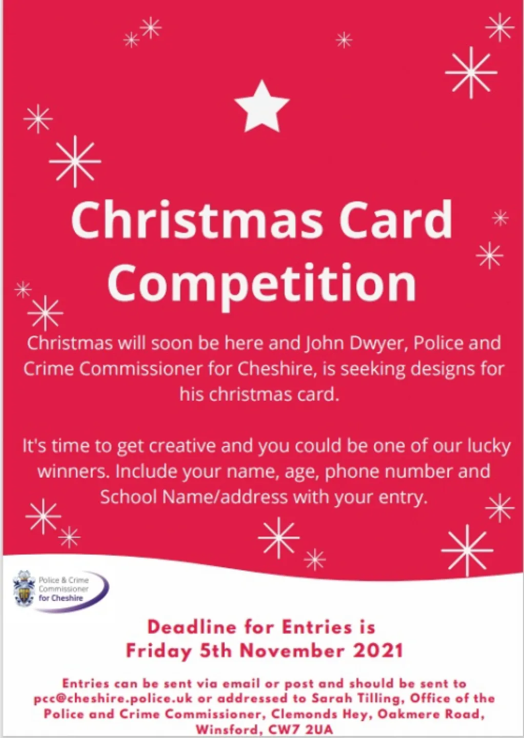 Christmas Card Poster