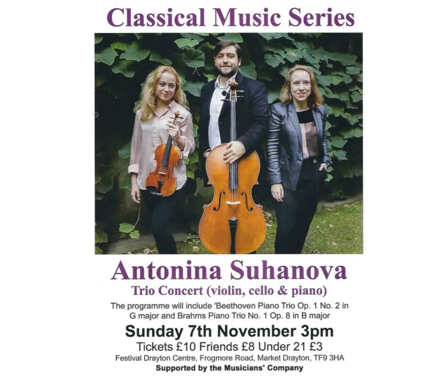 Market Drayton Classical Music