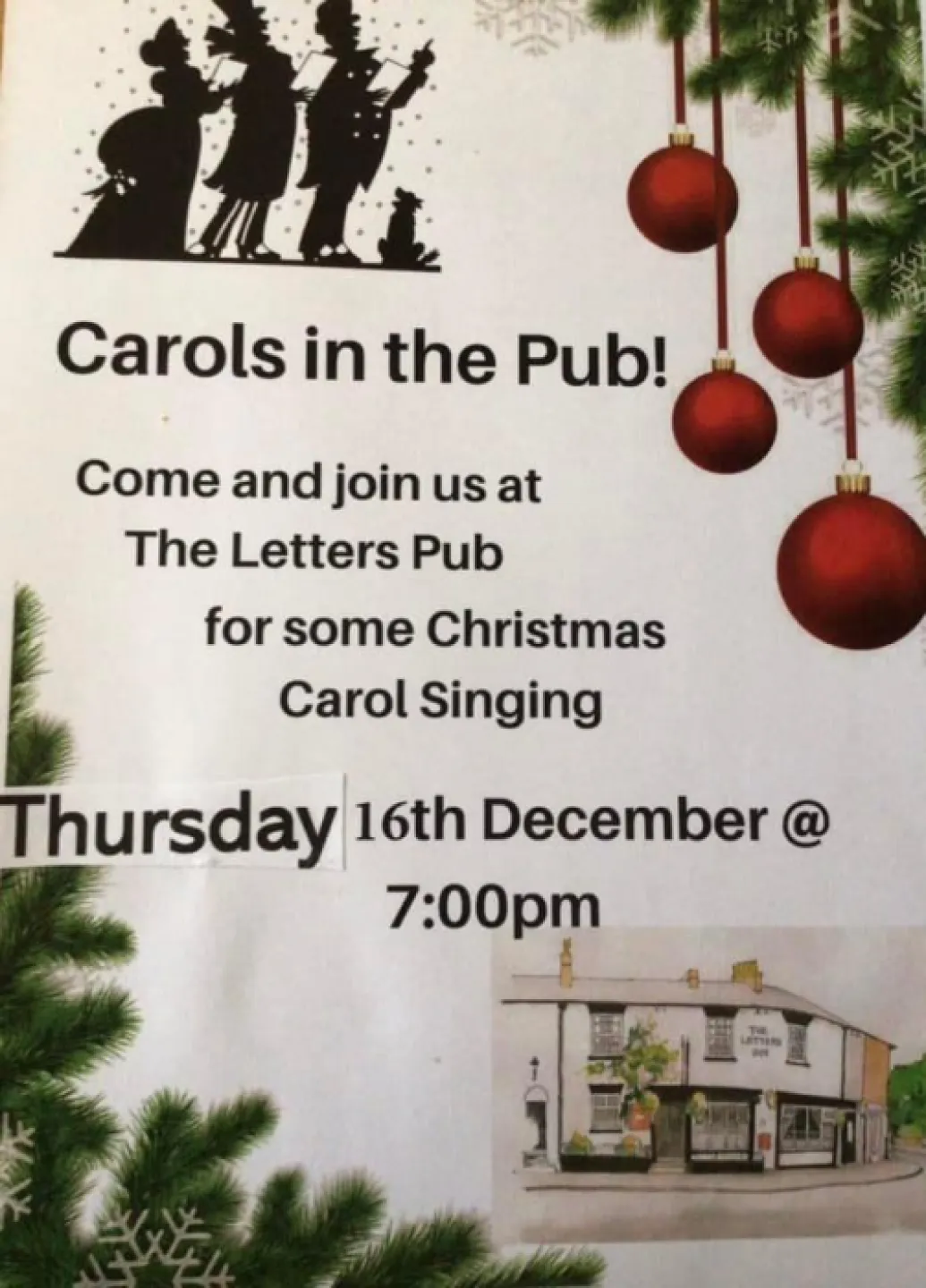 Carols in the Pub