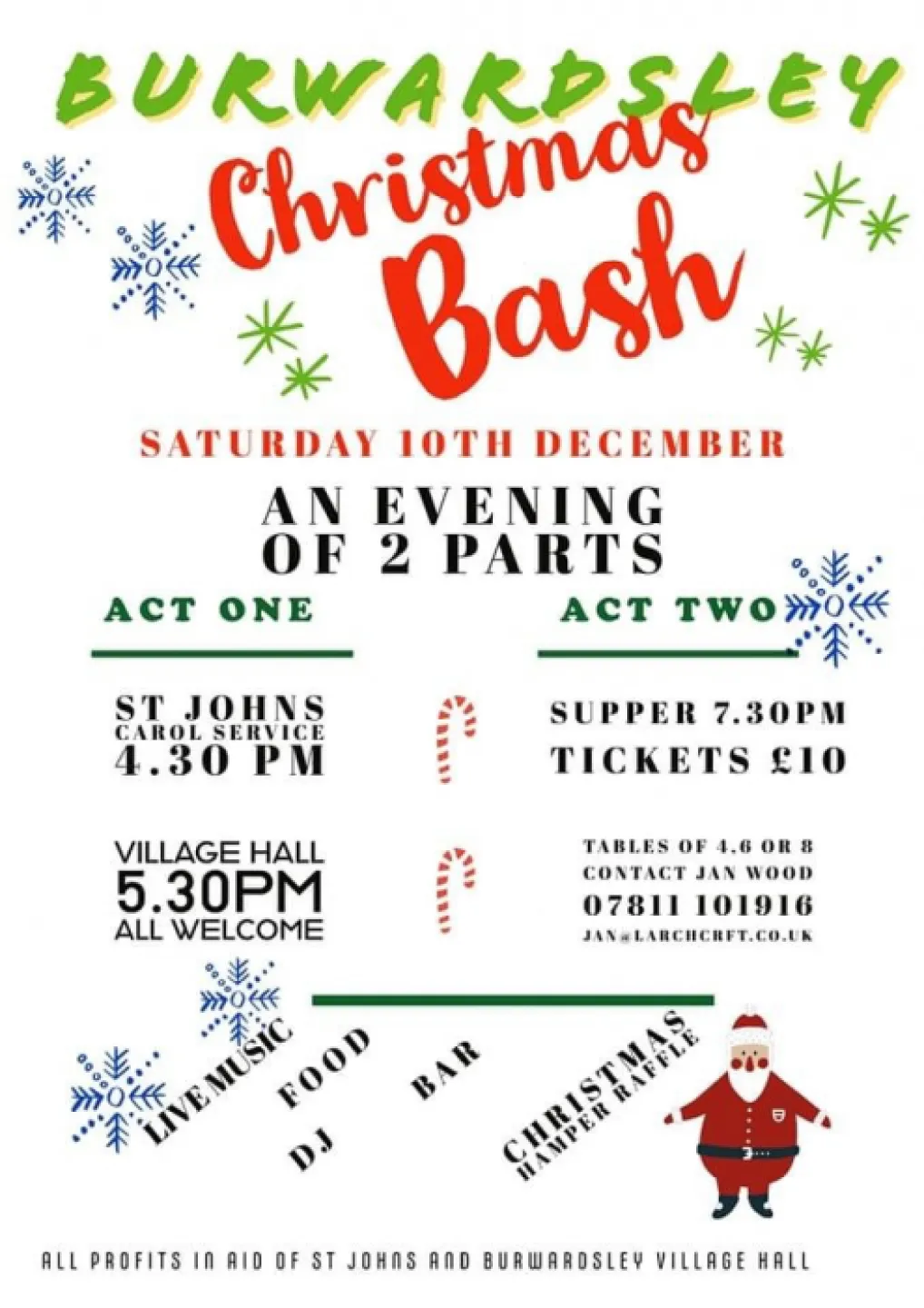 Burwardsley Christmas Bash