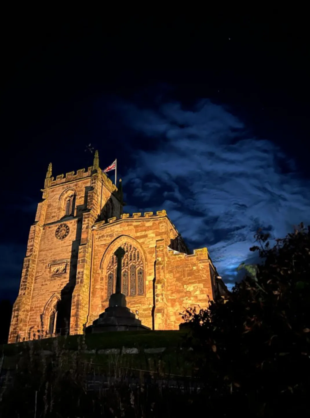 StT James' Church at Night