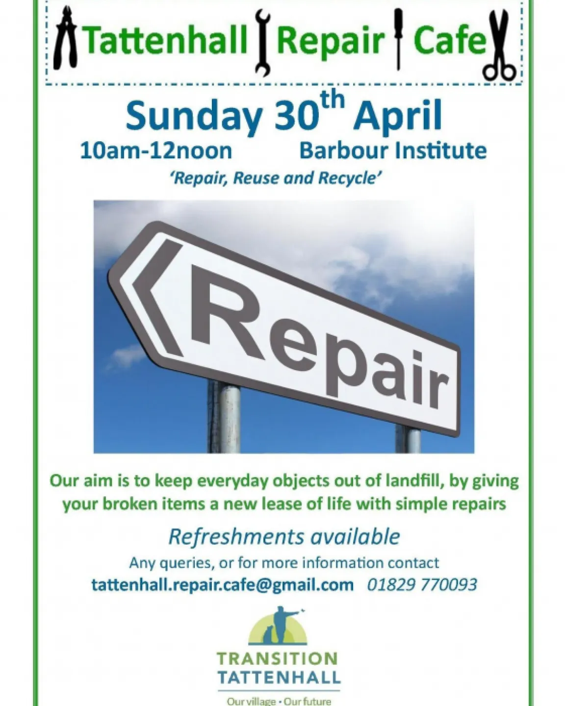 Tattenhall Repair Cafe