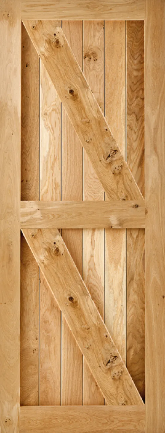 Oak Solid Oak Framed & Ledged 3