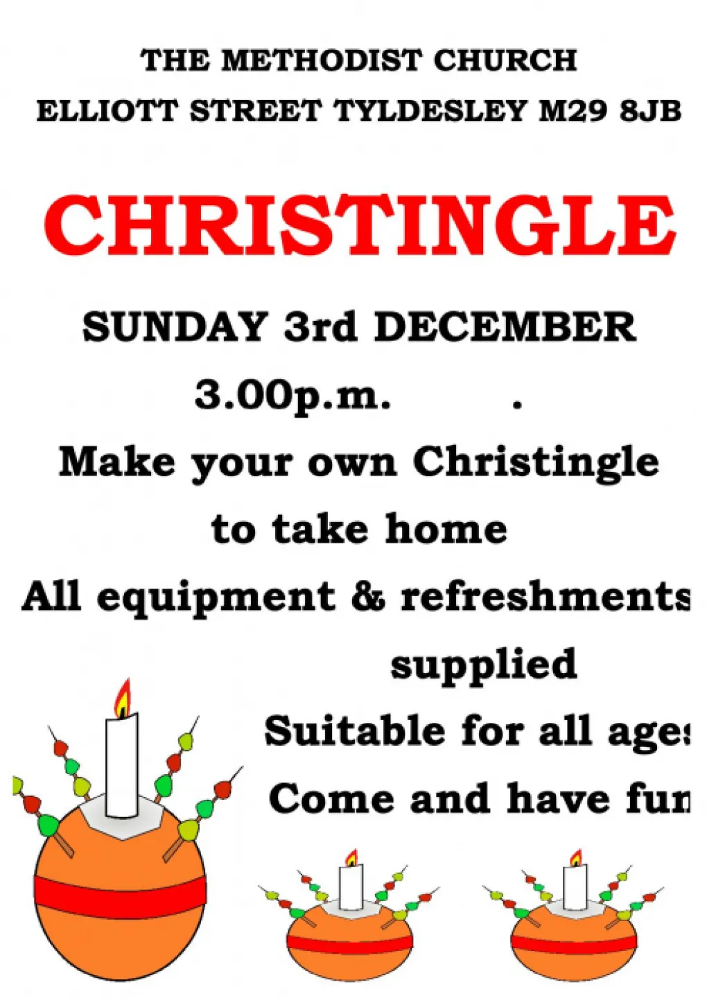 Christingle Poster