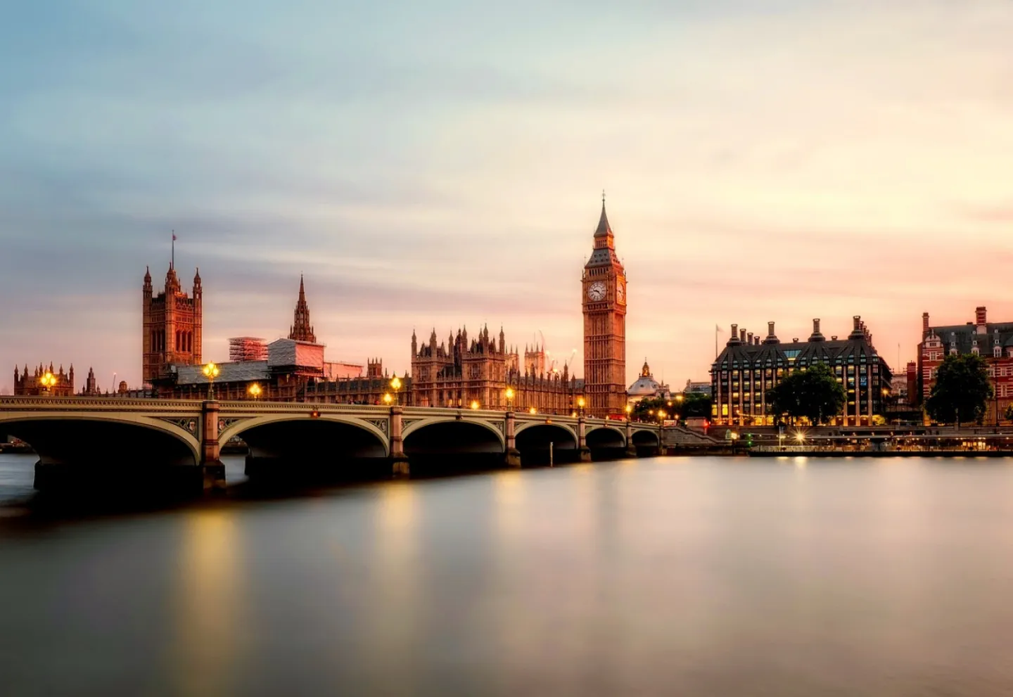 Big ben, bridge, city