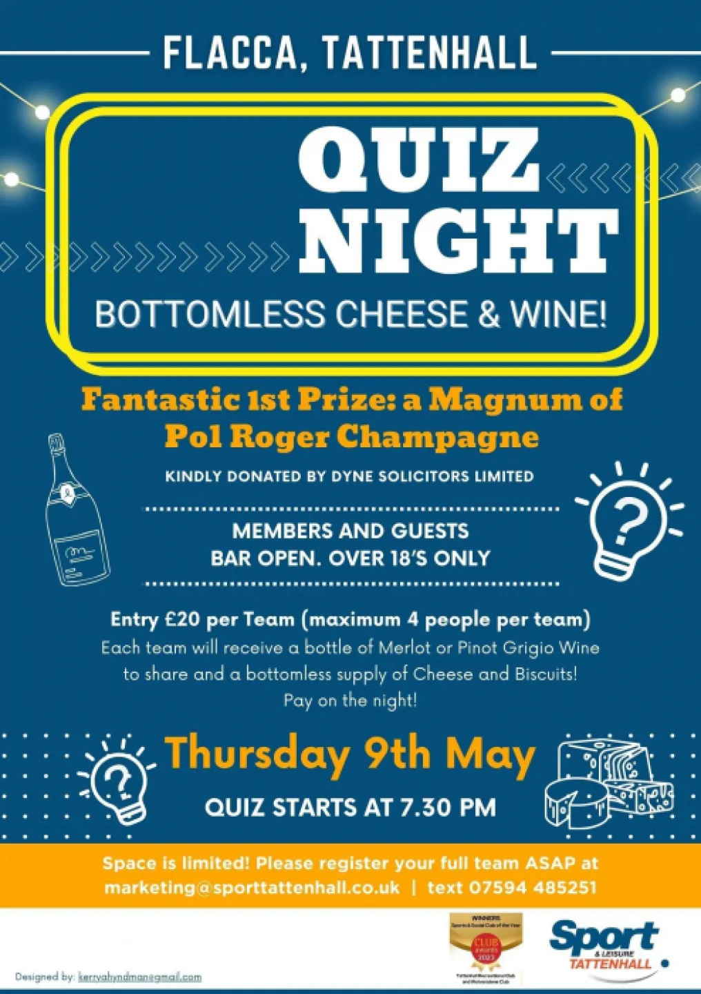 Quiz Night at the Flacca