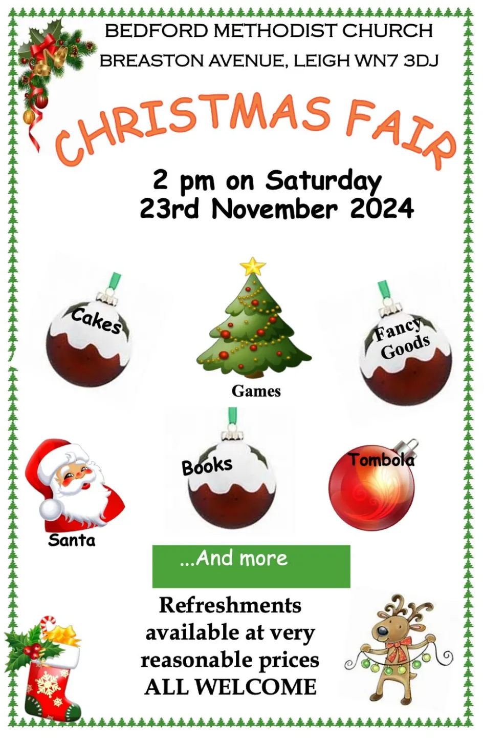 Christmas Fair at Bedford 2024