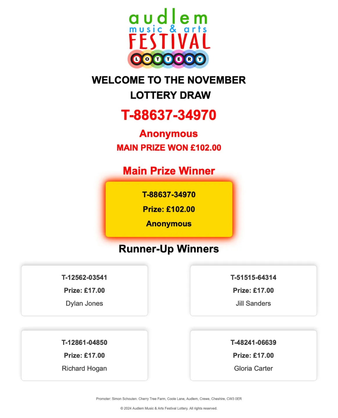 2024 Nov Winners