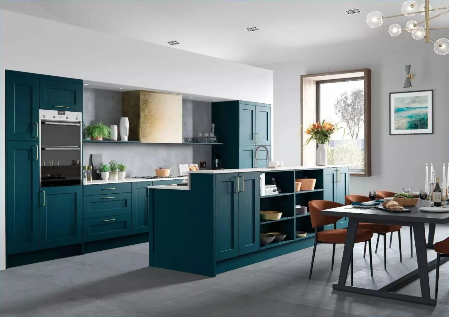 Alku Teal Shaker Open Plan Kit