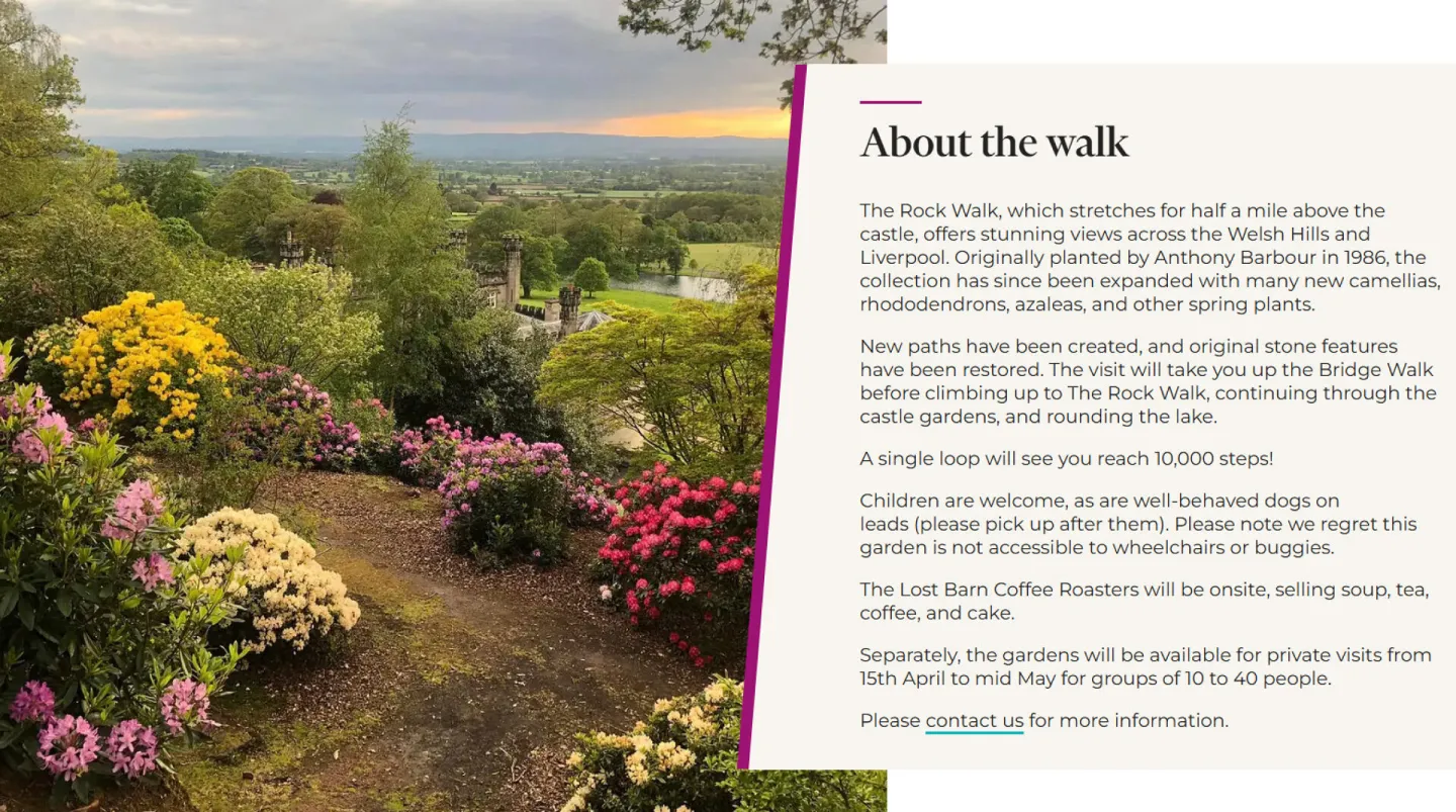 Bolesworth Open Gardens