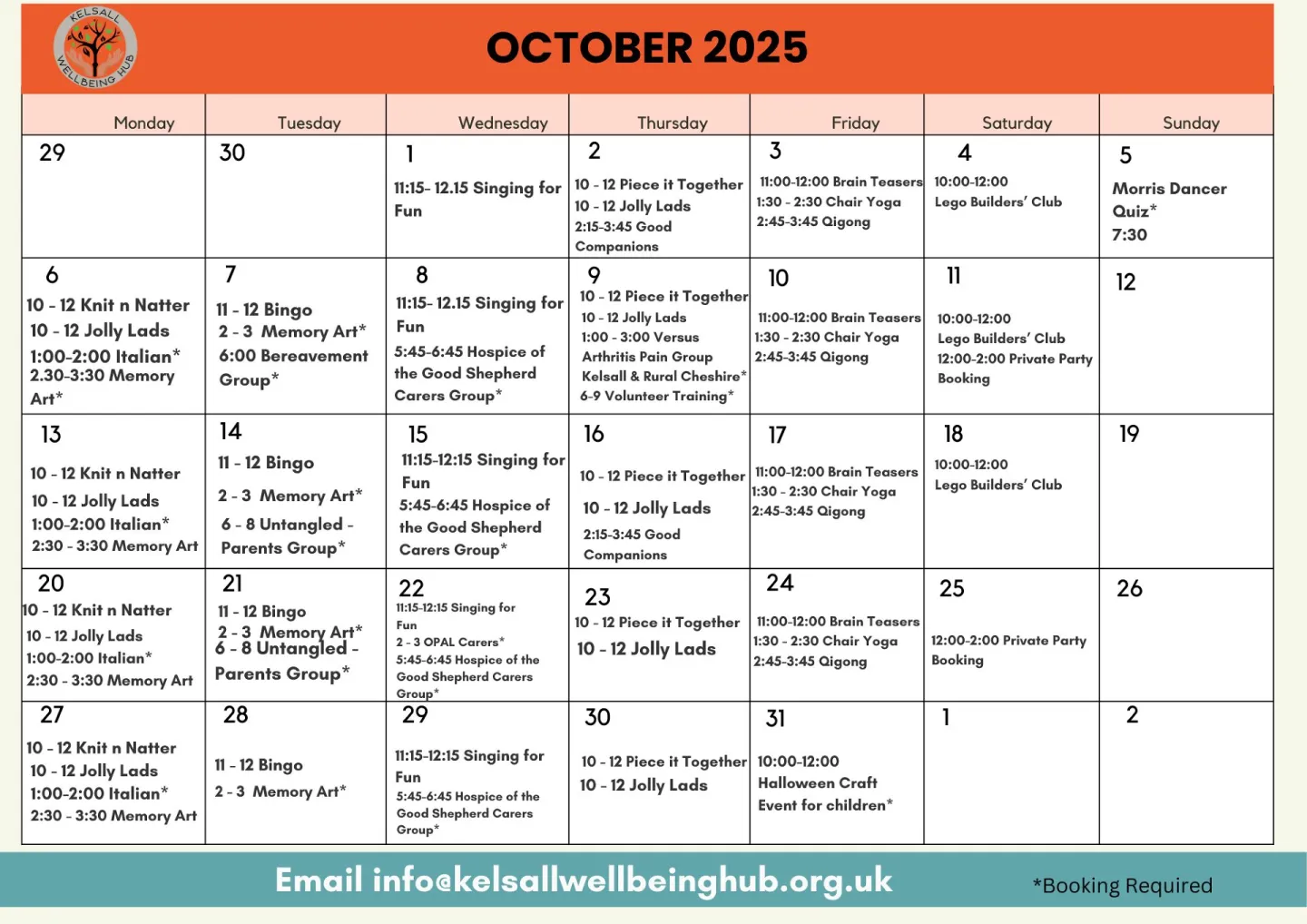 Hub October 2025