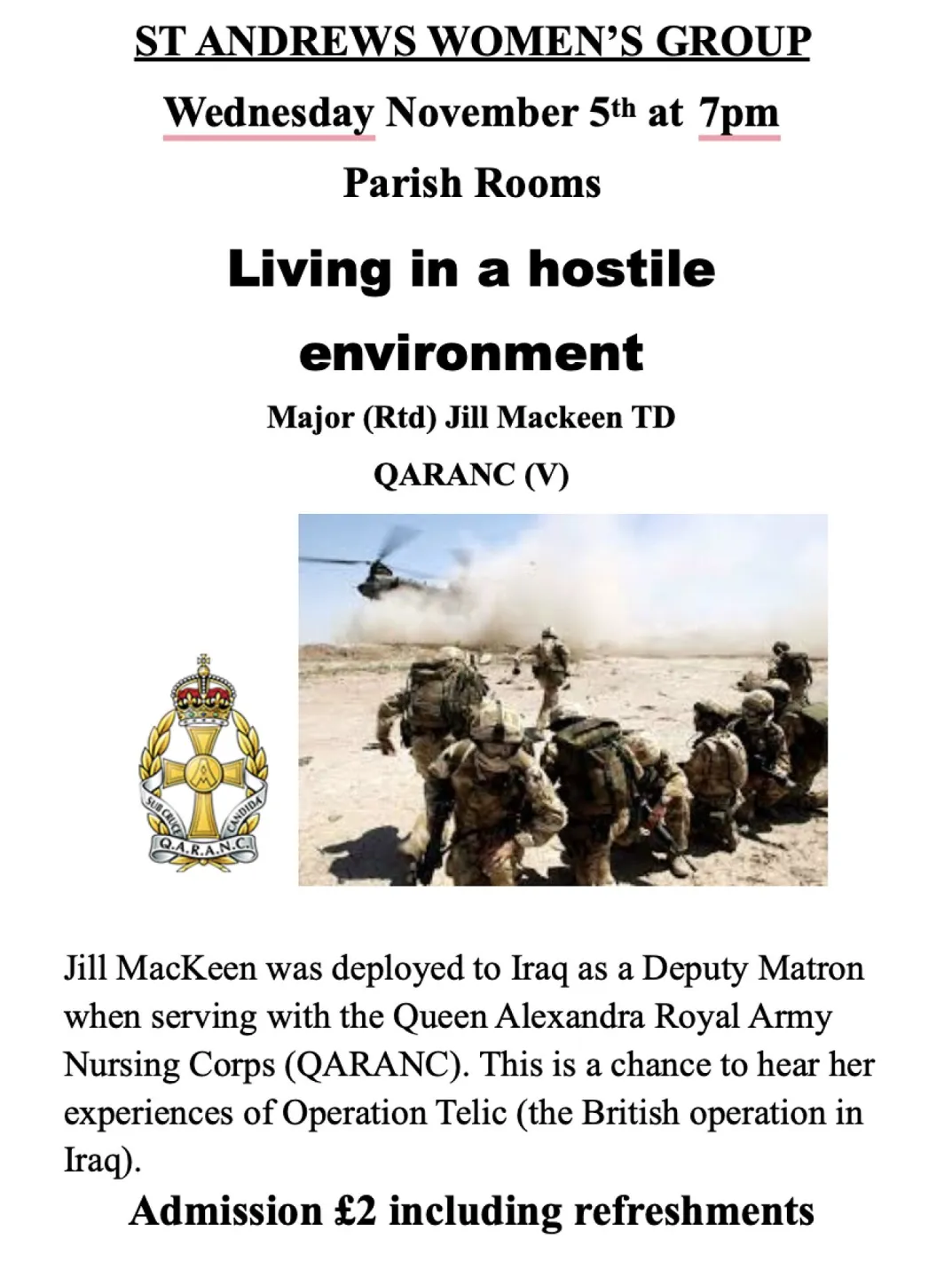 St Andrews Group Hostile Environment