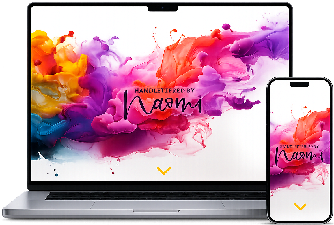 Handlettered by Naomi – Desktop Mobile