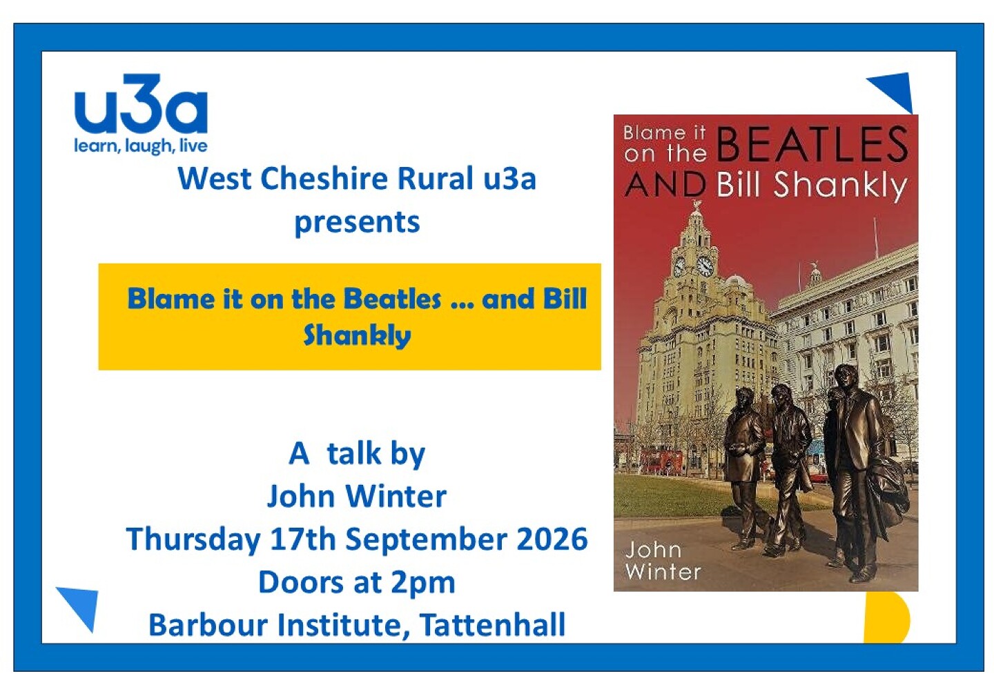U3A September 2026
