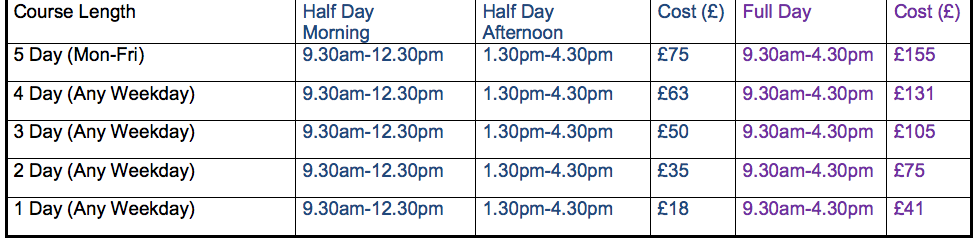 Tennis Schedule